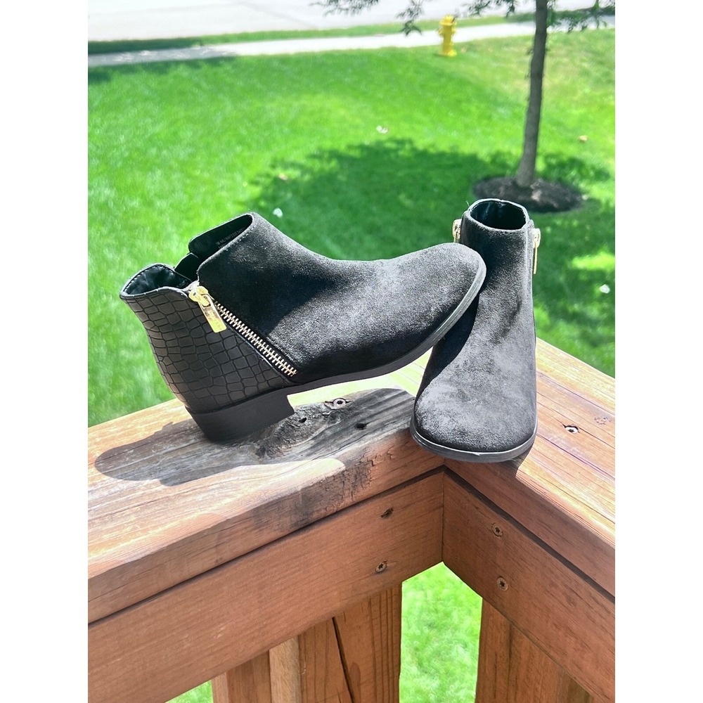 Nine West Big Girls Kali Ankle Booties Size‎ 1M